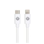 Kucni punjac Teracell Evolution TC-04 USB+PD 2.4A 30W sa PD iPhone lightning kablom beli - Slika 6