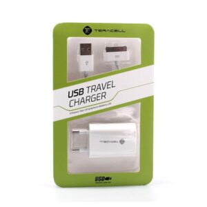 Kucni punjac Teracell za iPhone 4 3u1 5V 1A beli
