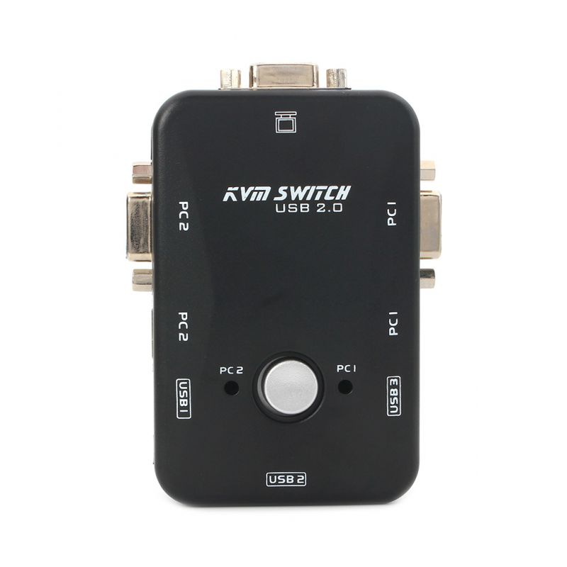 KVM switch 2 PC-a na isti monitor,mis,tastaturu JWD-SP27 bez kablova