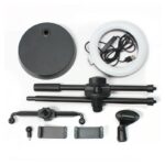 LED lampa 2x holder za mobilni + drzac za mikrofon - Slika 2