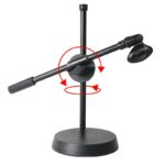 LED lampa 2x holder za mobilni + drzac za mikrofon - Slika 3