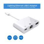 Lightning na Gb LAN 3u1 kamera adapter - Slika 2