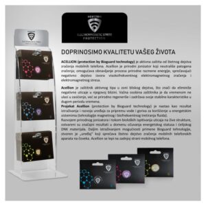 Magnetna zastita protiv zracenja Acellion ljubicasta