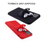 Maskica 2in1 airpods za iPhone 7 Plus/8 Plus crna - Slika 3