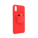 Maskica 2in1 airpods za iPhone X/XS crvena - Slika 5