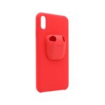 Maskica 2in1 airpods za iPhone XS Max crvena - Slika 5