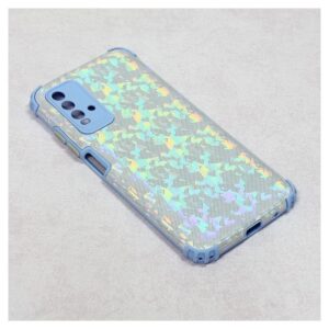 Maskica 6D Crystal za Xiaomi Redmi 9T/Note 9 4G/9 Power bela