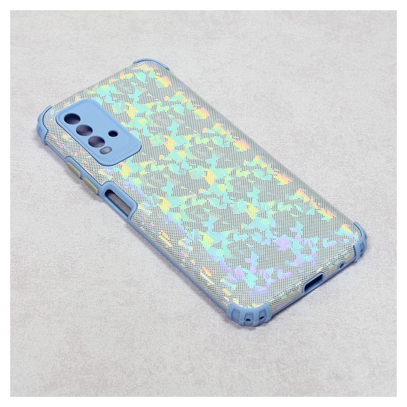 Maskica 6D Crystal za Xiaomi Redmi 9T/Note 9 4G/9 Power bela