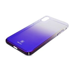 Maskica Baseus Glaze za iPhone X ljubicasta