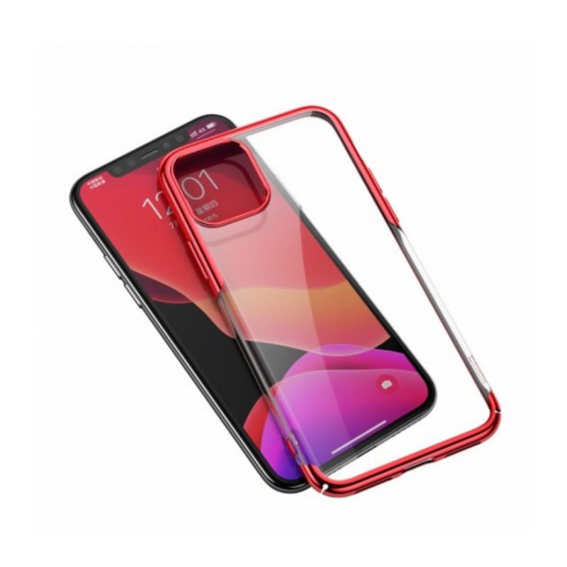 Maskica Baseus Glitter za iPhone 11 Pro Max 6.5 crvena