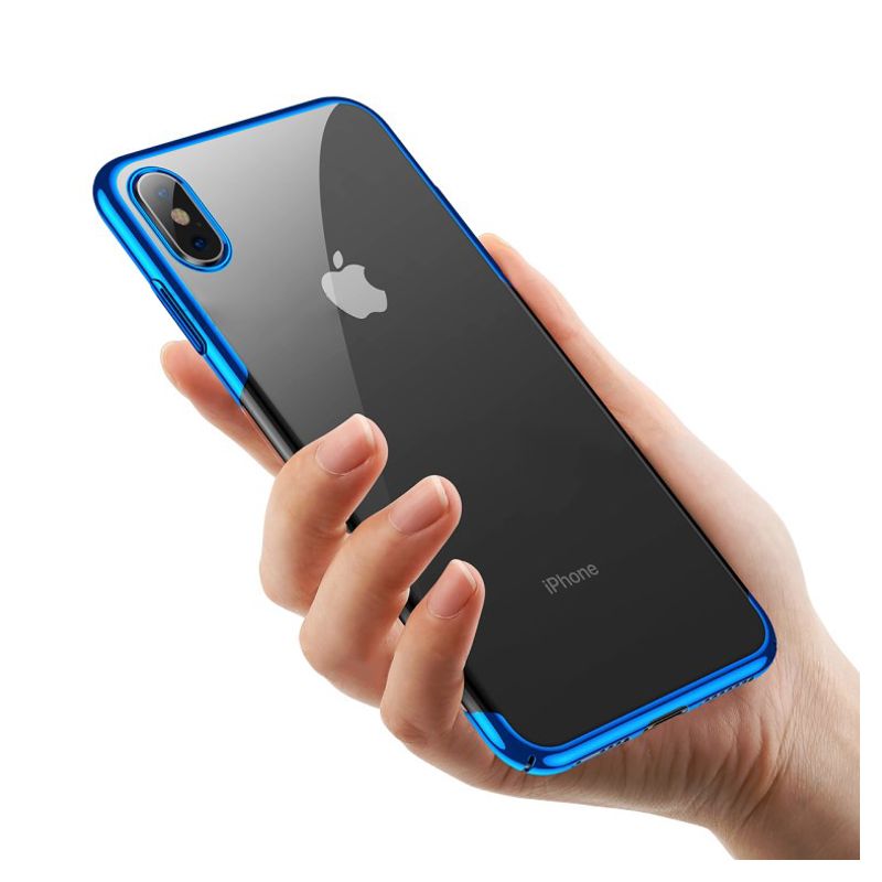 Maskica Baseus Glitter za iPhone XS MAX plava