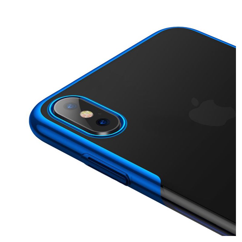 Maskica Baseus Glitter za iPhone XS MAX plava