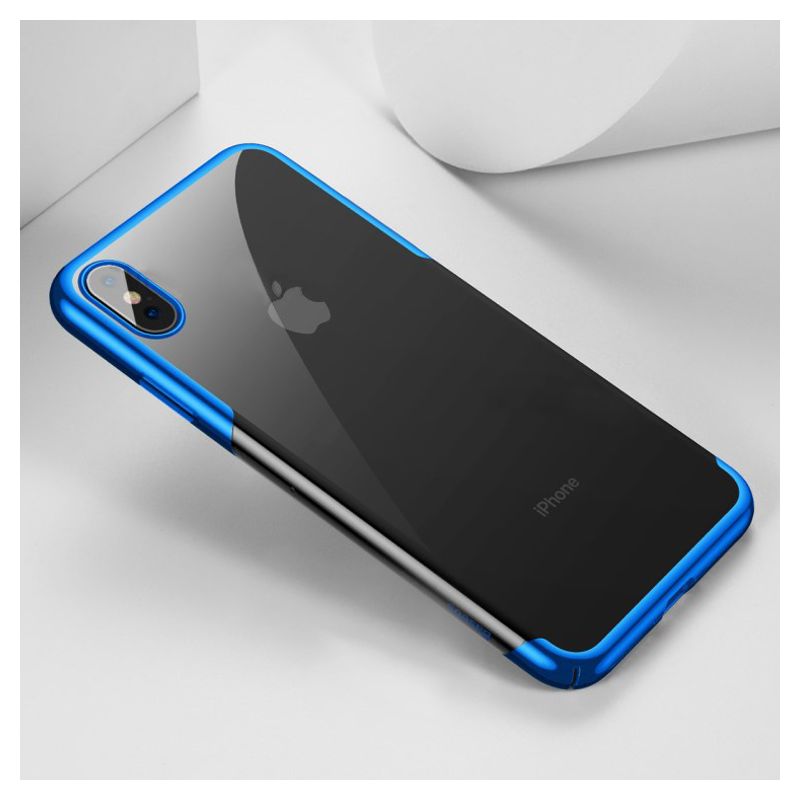 Maskica Baseus Glitter za iPhone XS MAX plava