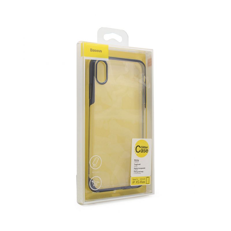 Maskica Baseus Glitter za iPhone XS MAX plava