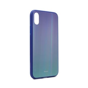 Maskica Baseus Laser Luster za iPhone X plavo-zelena