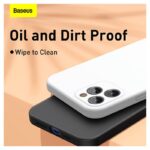 Maskica Baseus Liquid Silica za iPhone 12/12 Pro 6.1 crvena - Slika 2