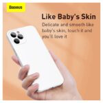 Maskica Baseus Liquid Silica za iPhone 12/12 Pro 6.1 crvena - Slika 5