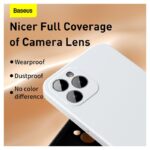 Maskica Baseus Liquid Silica za iPhone 12/12 Pro 6.1 crvena - Slika 6