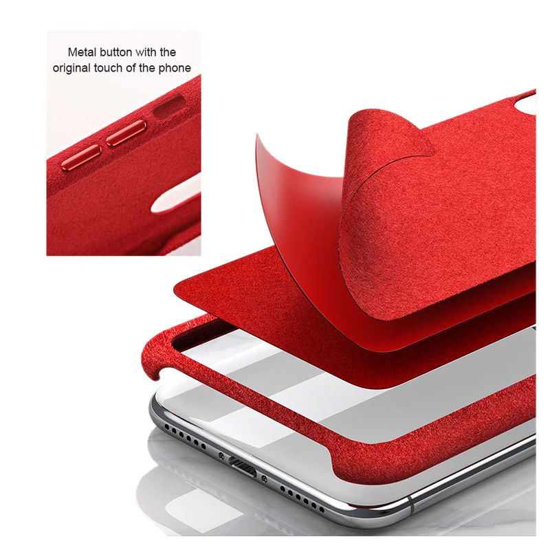 Maskica Baseus Original super fiber Iphone XS Max plava