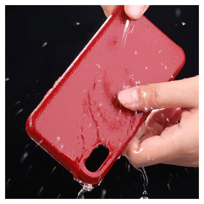 Maskica Baseus Original super fiber Iphone XS Max plava
