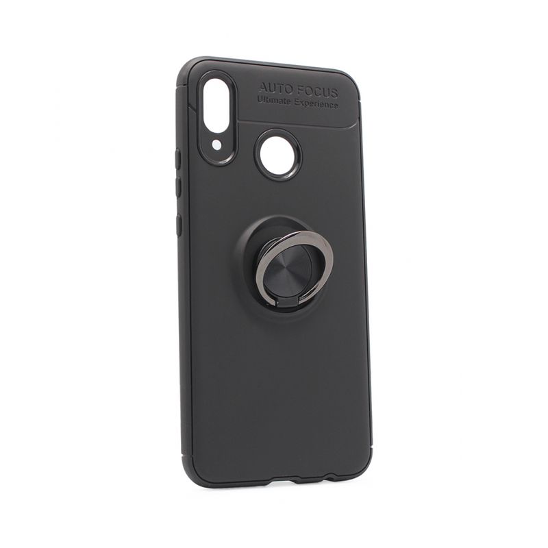 Maskica Becation za Huawei Nova 3 crni + crni holder/auto stalak