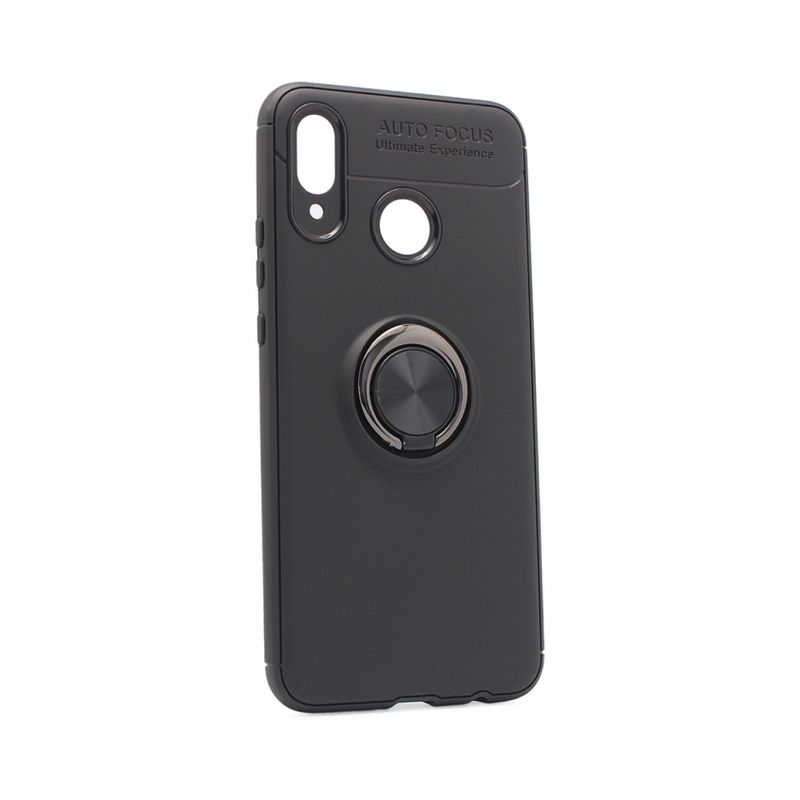 Maskica Becation za Huawei Nova 3 crni + crni holder/auto stalak