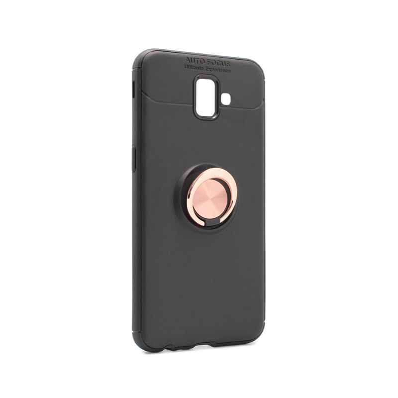 Maskica Becation za Samsung J610FN Galaxy J6 2018 Plus crna + roze holder/auto stalak