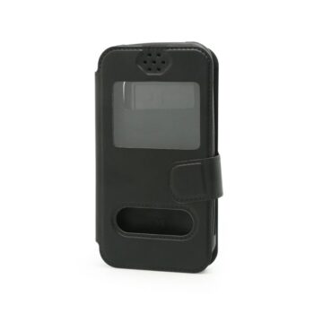 Maskica bi fold univerzalna za mobilni telefon 4.3-4.5" crna
