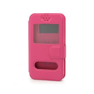 Maskica bi fold univerzalna za mobilni telefon 4.5-5" pink