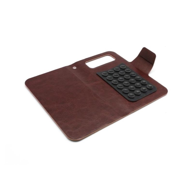 Maskica BI fold vakum L braon