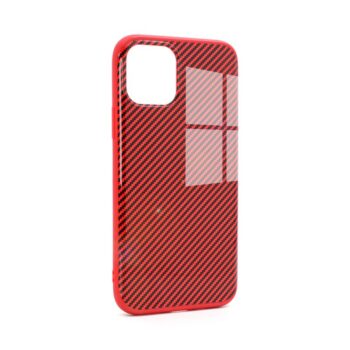 Maskica Carbon Dots za iPhone 11 Pro 5.8 crvena