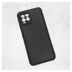 Maskica Carbon fiber za Realme 8 4G/8 Pro crna