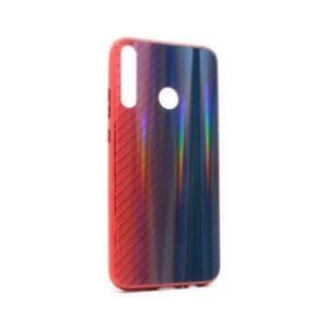 Maskica Carbon glass za Huawei P40 lite E crvena