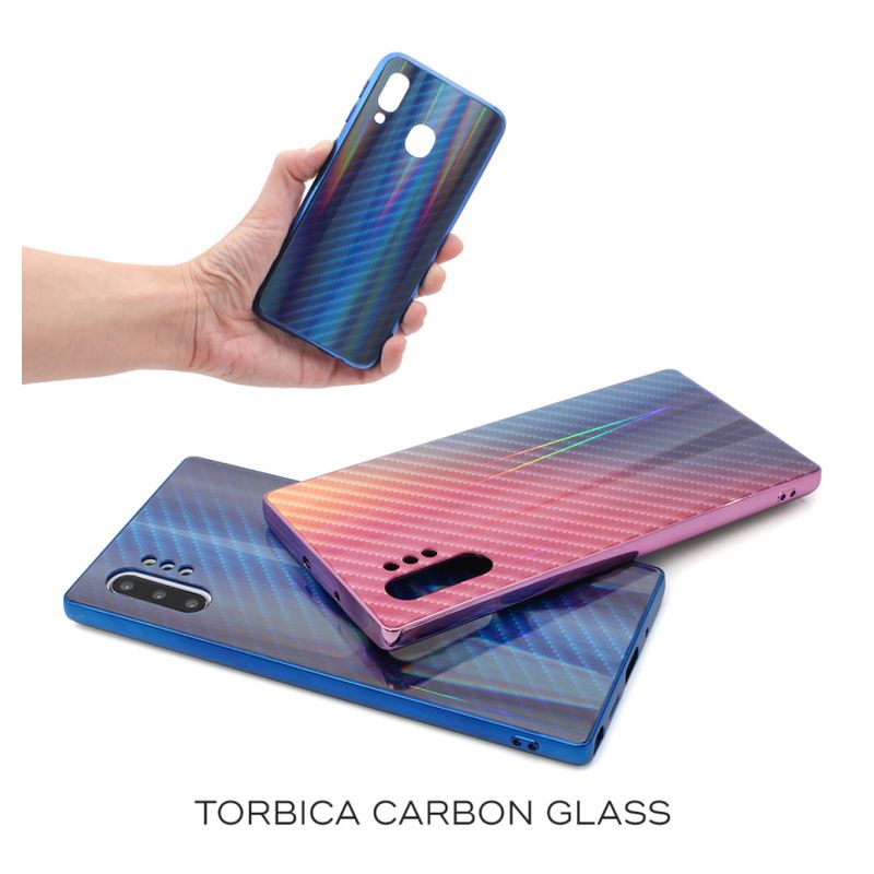 Maskica Carbon glass za Samsung A515F Galaxy A51 plava