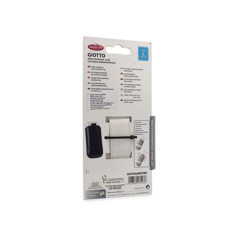 Maskica Cellular Line GIOTTO SL bela