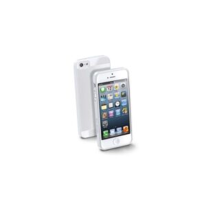 Maskica Cellular Line SOFTSLIM za iPhone 5 bela
