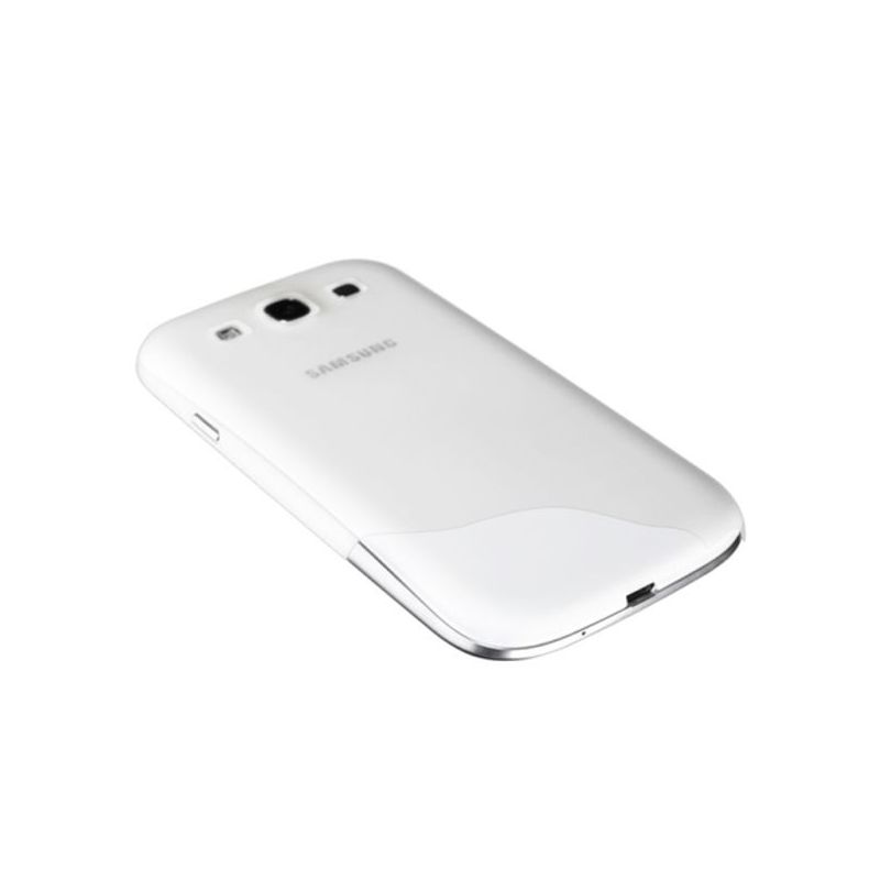 Maskica Cellular Line Ultra tanka za Samsung Galaxy S3 i9300 bela