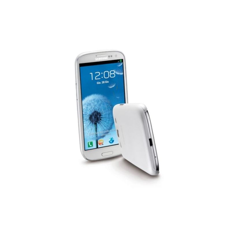 Maskica Cellular Line Ultra tanka za Samsung Galaxy S3 i9300 bela