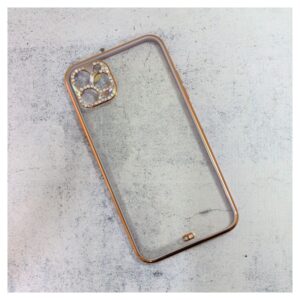 Maskica Cirkon Camera za iPhone 11 Pro Max 6.5 ljubicasta