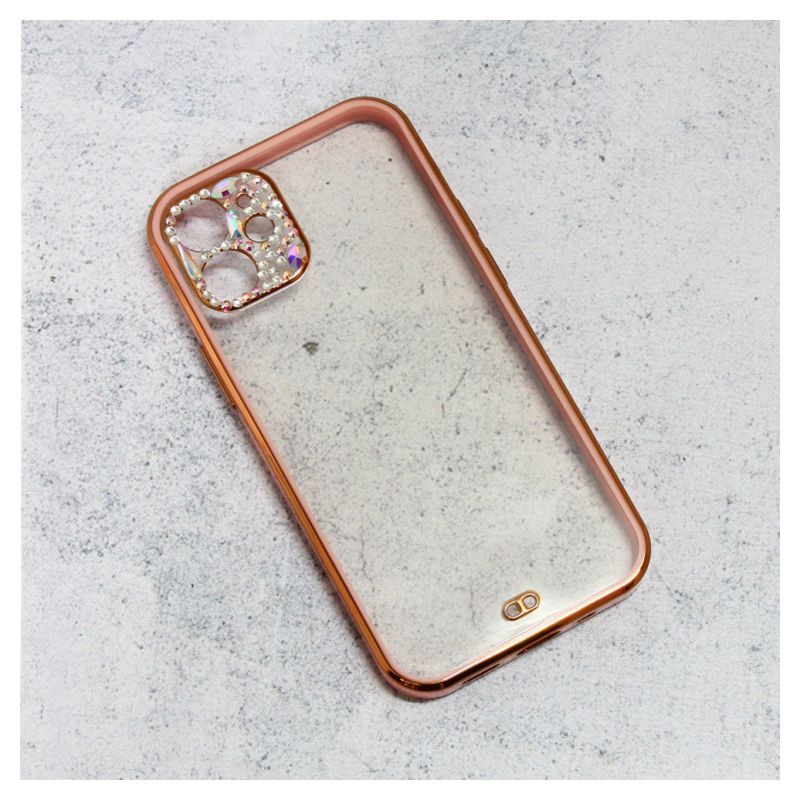 Maskica Cirkon Camera za iPhone 12 Mini 5.4 roze
