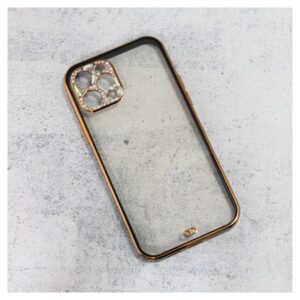 Maskica Cirkon Camera za iPhone 12 Pro 6.1 crna