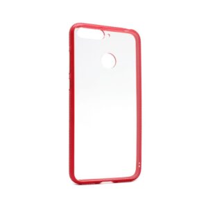 Maskica Clear Cover za Huawei Y6 Prime 2018 crvena