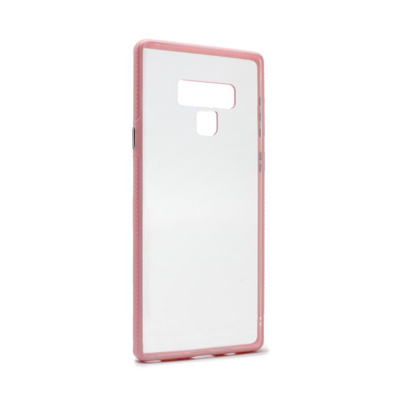 Maskica Clear Cover za Samsung N960 Note 9 roze