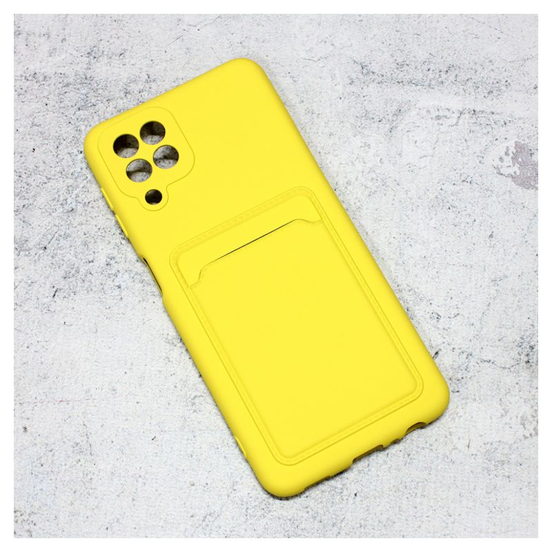 Maskica Color Card za Samsung A225F Galaxy A22 4G zuta