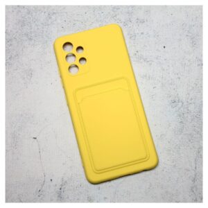 Maskica Color Card za Samsung A325F Galaxy A32 4G (EU) zuta