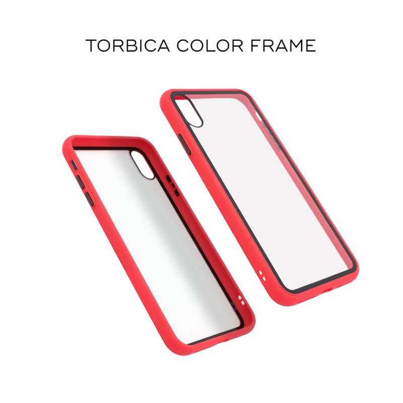 Maskica Color Frame za Samsung A515F Galaxy A51 crvena