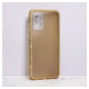 Maskica Crystal Cut za Samsung A725F/A726B Galaxy A72 4G/5G (EU) zlatna