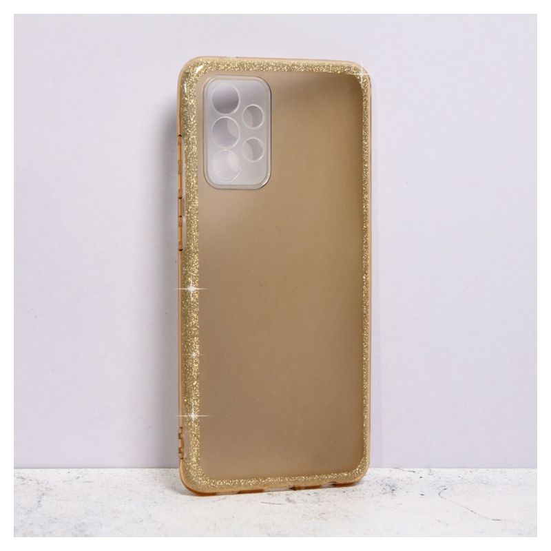 Maskica Crystal Cut za Samsung A725F/A726B Galaxy A72 4G/5G (EU) zlatna