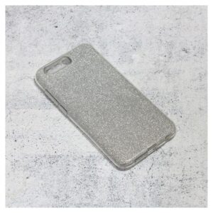 Maskica Crystal Dust za Honor 9 srebrna