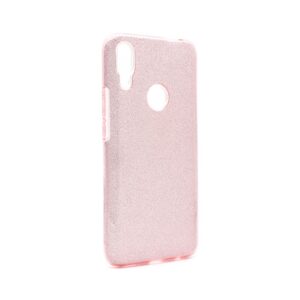 Maskica Crystal Dust za Huawei P smart Z/Y9 Prime 2019/Honor 9X (EU) roze